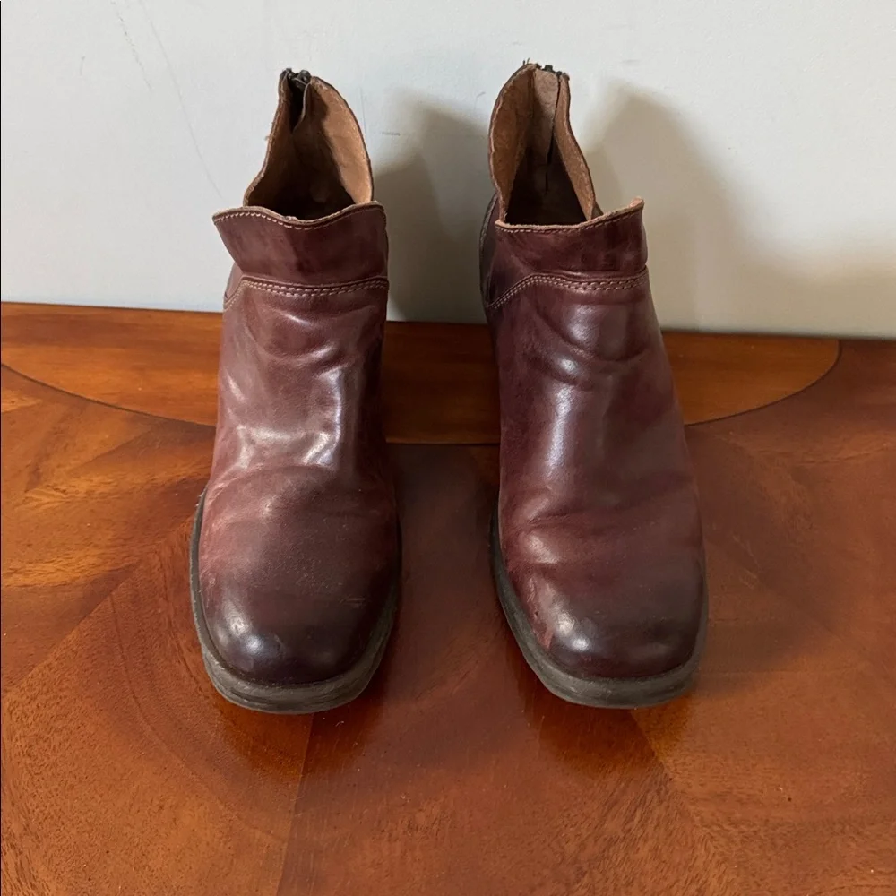 Born Dark Brown Ankle Booties - Picture 2 of 7